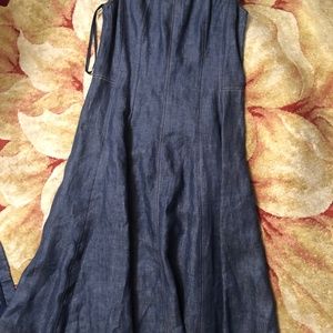 Talbots beautiful fit and flair jeans dress suit